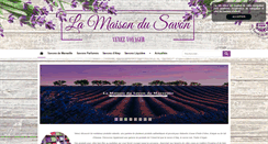 Desktop Screenshot of maisondusavon-lourdes.com